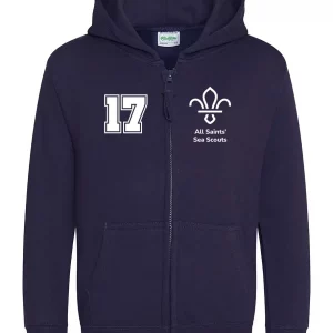 All Saint's Child 17  Zoodie (Zipped Hoodie)