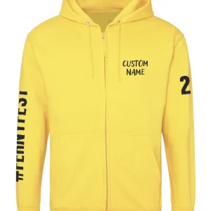 Ferny Fest Official Zipped Hoodie - Sun Yellow (S-2XL)