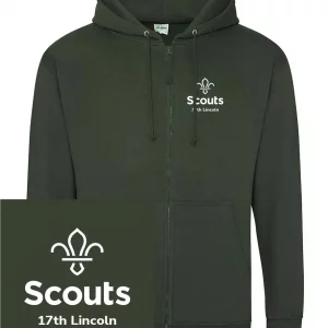 17th Lincoln Group Zipped Hoodie