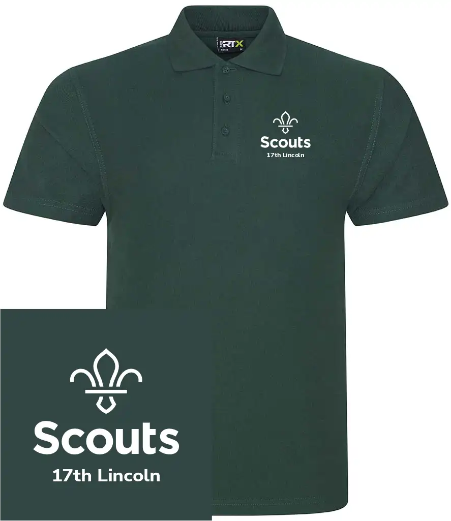 17th Lincoln Adult Group Cotton Polo
